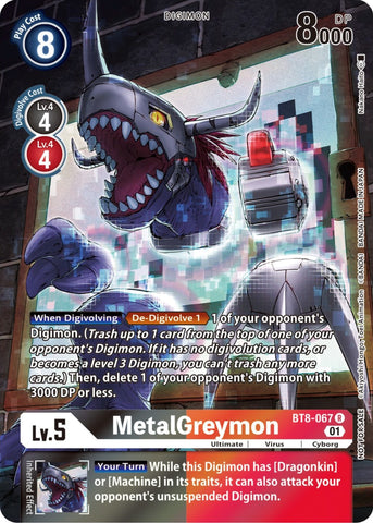 MetalGreymon [BT8-067] (25th Special Memorial Pack) [New Awakening Promos]