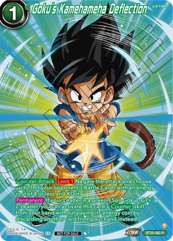 Goku's Kamehameha Deflection (Premium Alt-Art Card Set 2024 Vol.1) (BT20-082) [Promotion Cards]