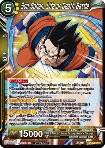 Son Gohan, Life or Death Battle (Deluxe Pack 2024 Vol.1) (P-598) [Promotion Cards]