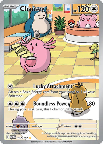 Chansey (187/167) [Scarlet & Violet: Twilight Masquerade]