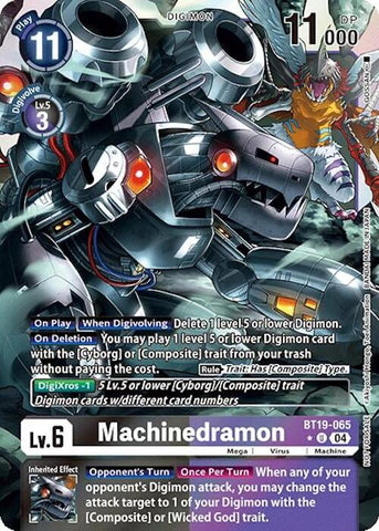 Machinedramon [BT19-065] (Release Special Booster Ver.2.0: Box Promotion Pack) [Release Special Booster Ver.2.0]