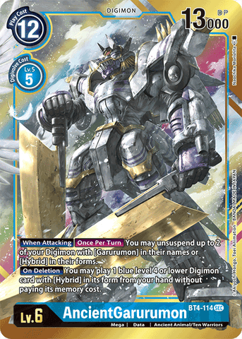 AncientGarurumon [BT4-114] (Alternate Art) [Great Legend]