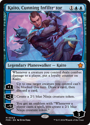 Kaito, Cunning Infiltrator [Foundations]