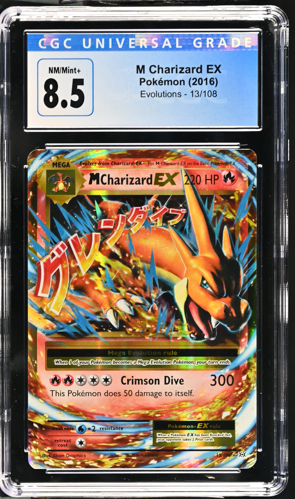 CGC: 8.5 M Charizard EX 13/108