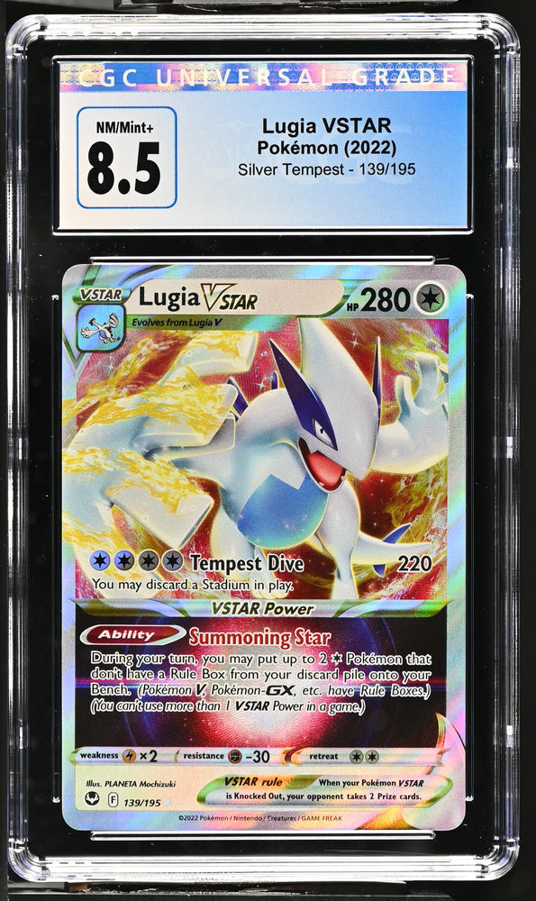 CGC: 8.5 Lugia VSTAR 139/195