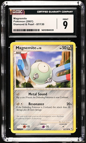 CGC: 9 Magnemite 87/130