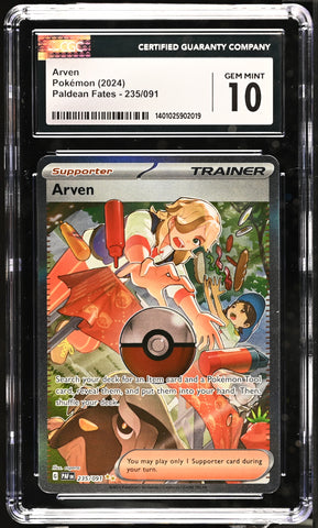 CGC: Gem Mint 10 Arven 235/091