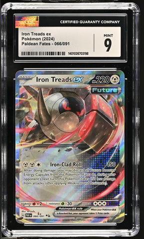 CGC: 9 Iron Treads ex 066/091