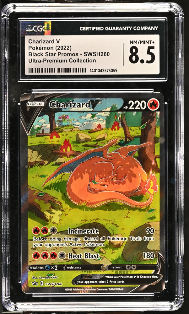 CGC: 8.5 Charizard V SWSH260