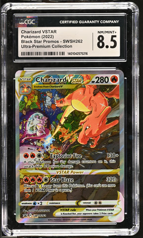 CGC: 8.5 Charizard VSTAR SWSH262