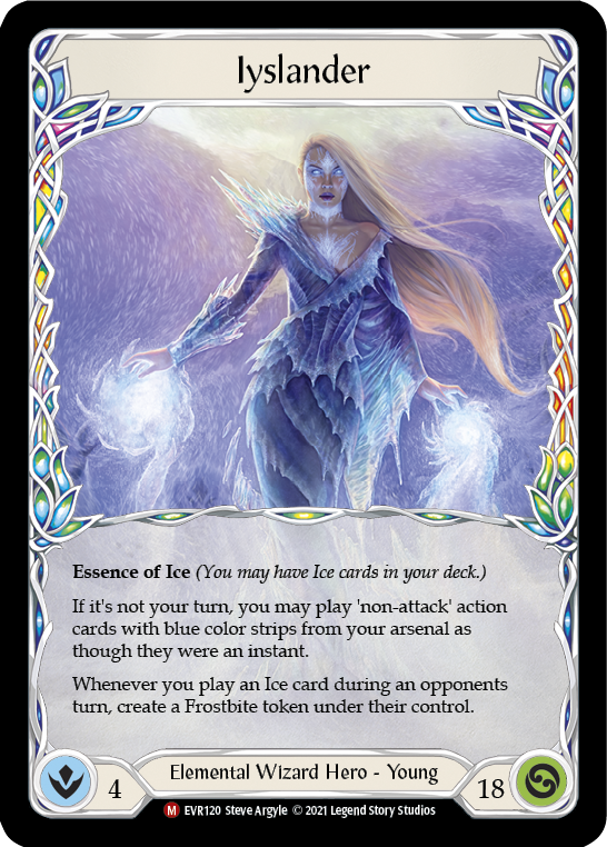 Iyslander [EVR120] (Everfest)  1st Edition Rainbow Foil