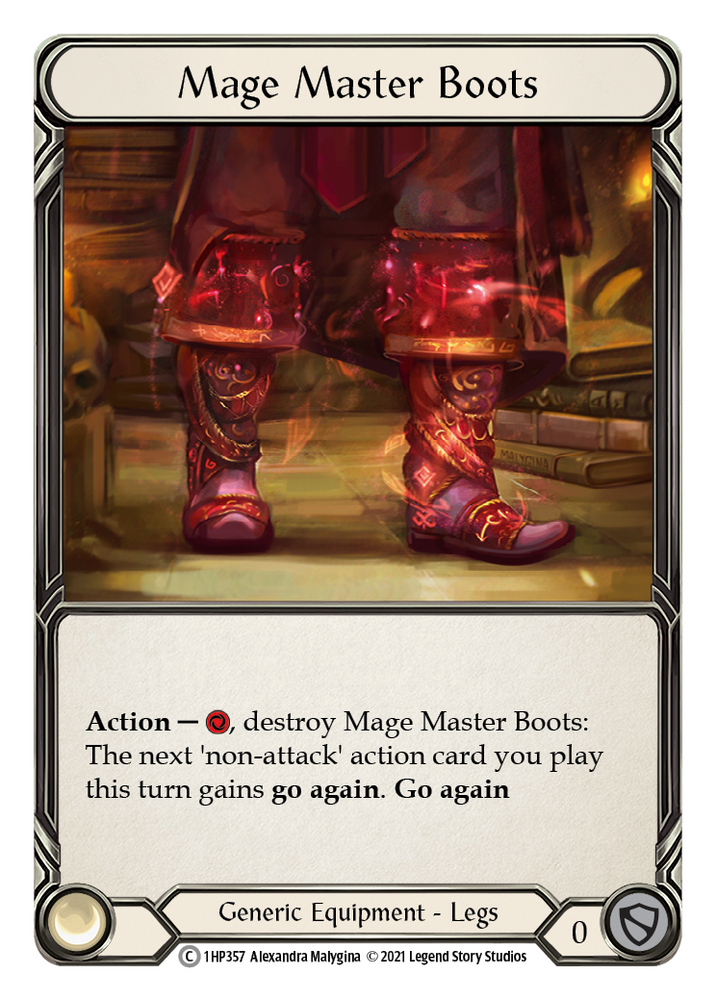 Mage Master Boots [1HP357] (History Pack 1)