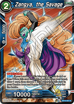 Zangya, the Savage (Rare) (BT13-051) [Supreme Rivalry]