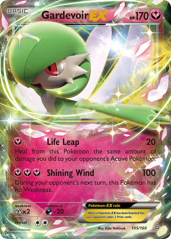 Gardevoir EX (105/160) [XY: Primal Clash]