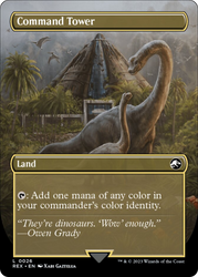 Command Tower // Command Tower (Borderless) [Jurassic World Collection]