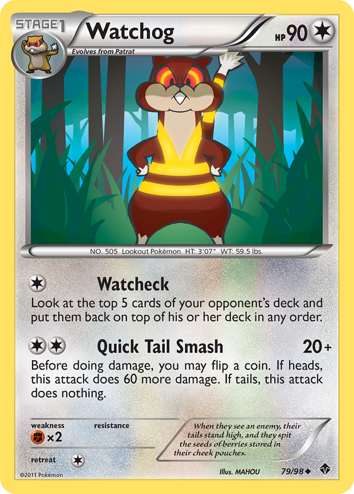 Watchog (79/98) [Black & White: Emerging Powers]