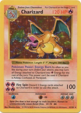 Charizard (4/102) [Base Set Shadowless Unlimited]