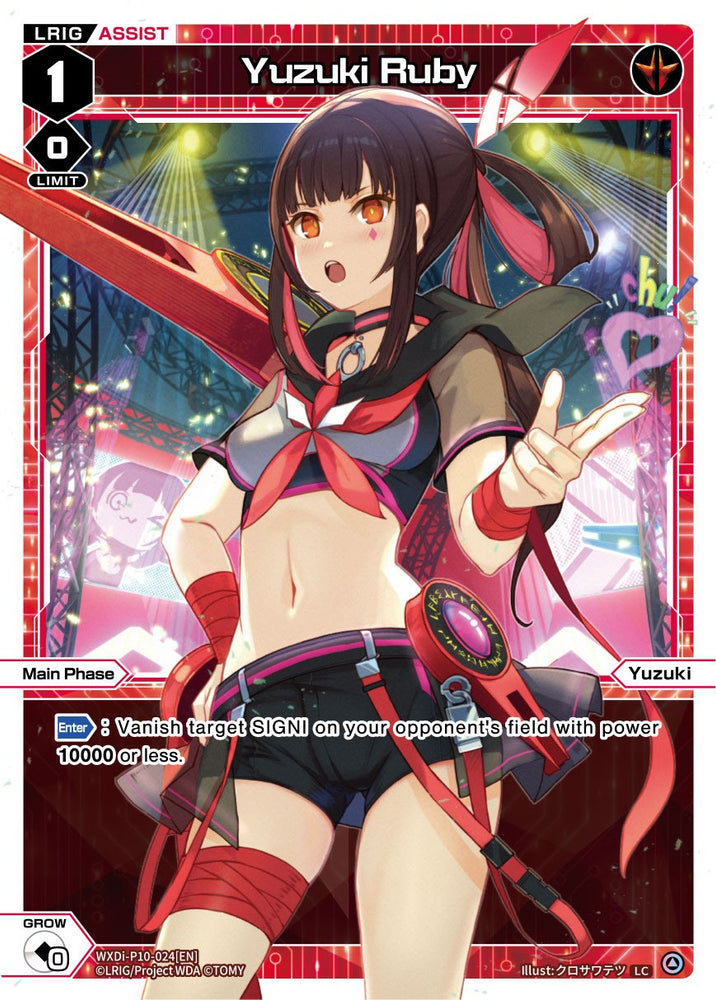 Yuzuki Ruby (WXDi-P10-024[EN]) [Prismatic Diva]