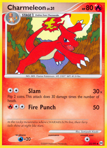 Charmeleon (35/99) [Platinum: Arceus]