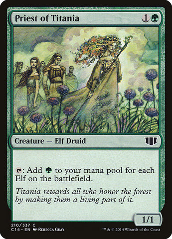 Priest of Titania [Commander 2014]