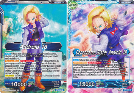 Android 18 // Dependable Sister Android 18 (BT8-023) [Malicious Machinations]