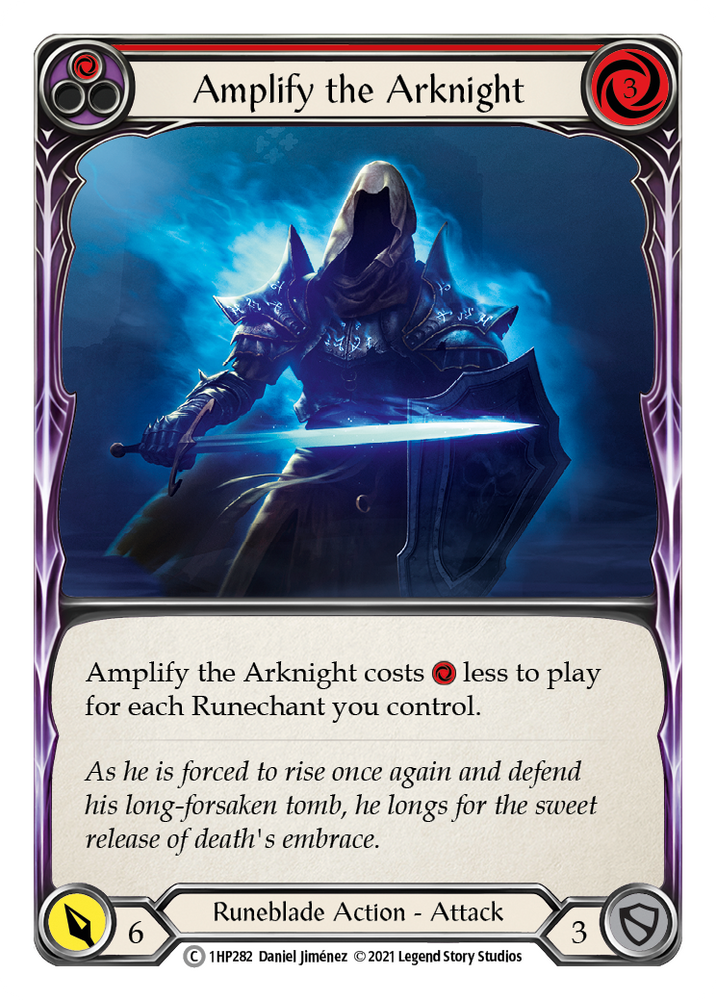 Amplify the Arknight (Red) [1HP282] (History Pack 1)