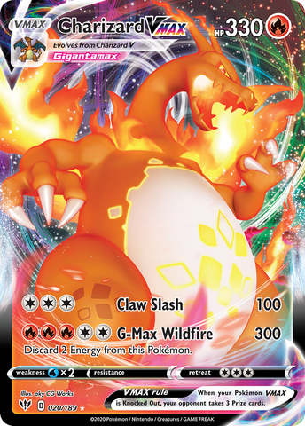 Charizard VMAX (020/189) [Sword & Shield: Darkness Ablaze]