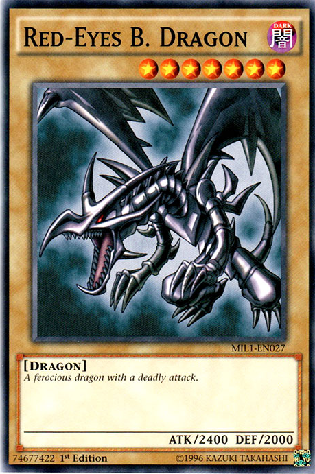 Red-Eyes B. Dragon [MIL1-EN027] Common