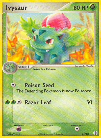 Ivysaur (35/112) [EX: FireRed & LeafGreen]