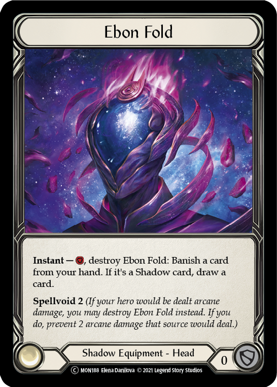 Ebon Fold [U-MON188-RF] (Monarch Unlimited)  Unlimited Rainbow Foil