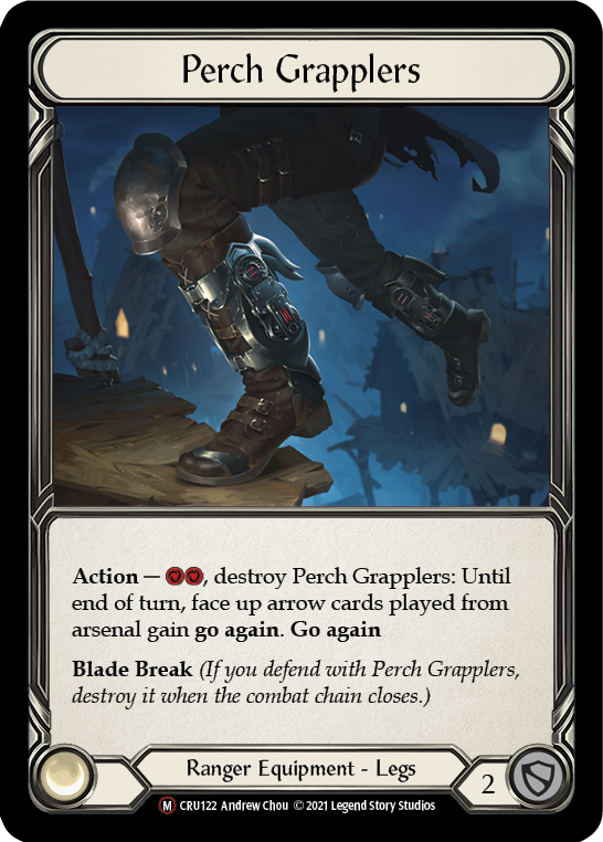 Perch Grapplers [U-CRU122] (Crucible of War Unlimited)  Unlimited Rainbow Foil