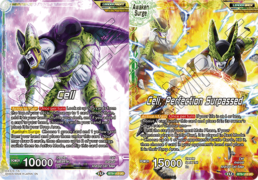 Cell // Cell, Perfection Surpassed (BT9-112) [Universal Onslaught]