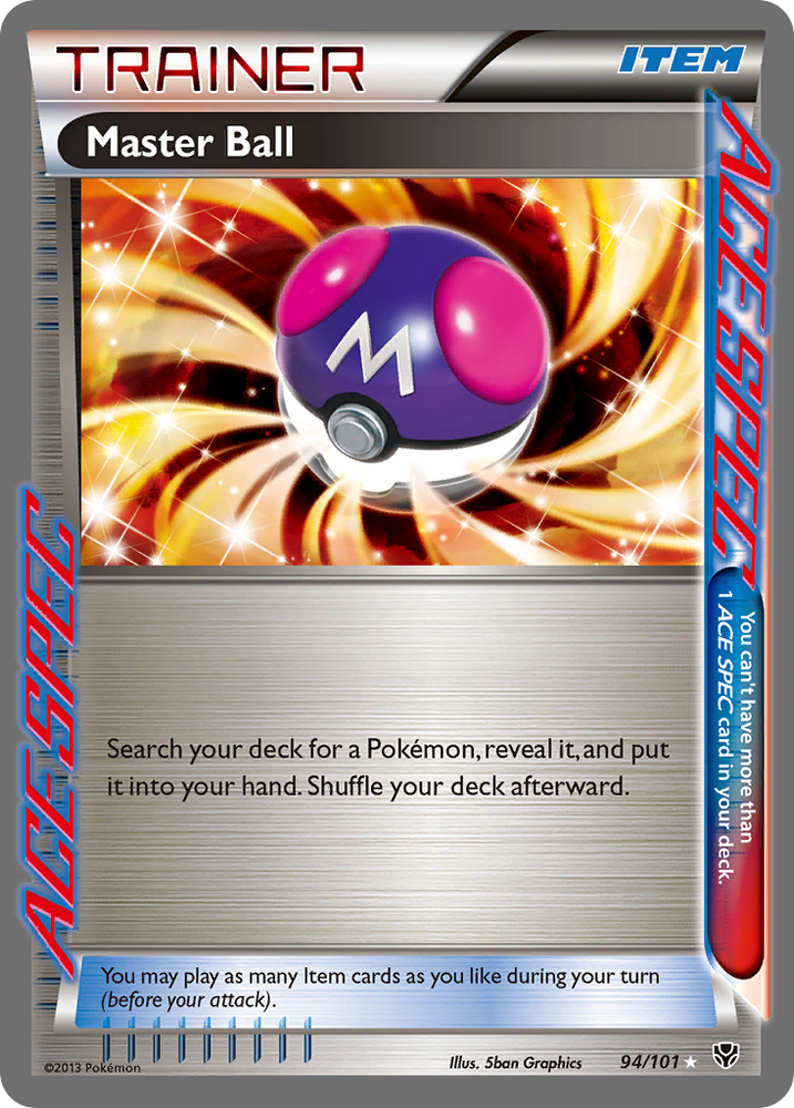 Master Ball (94/101) [Black & White: Plasma Blast]