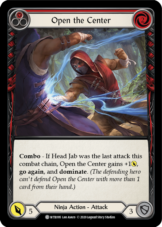 Open the Center (Red) [U-WTR095] (Welcome to Rathe Unlimited)  Unlimited Rainbow Foil