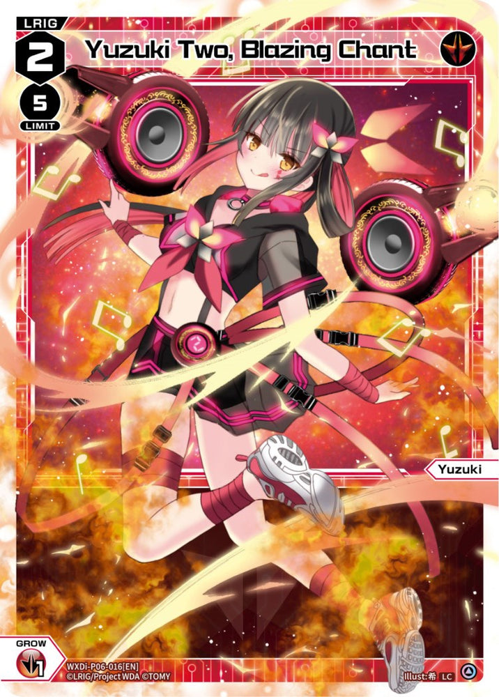 Yuzuki Two, Blazing Chant (WXDi-P06-016[EN]) [Welcome Back Diva: selector]