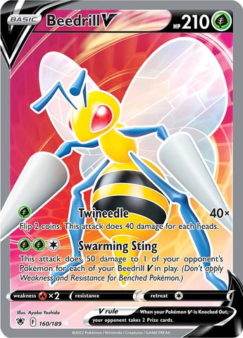 Beedrill V (160/189) [Sword & Shield: Astral Radiance]