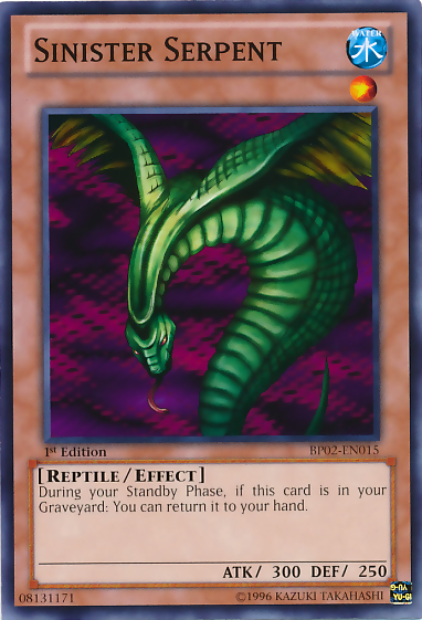 Sinister Serpent [BP02-EN015] Common